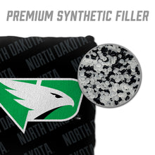 North Dakota Fighting Hawks Cornhole Bags 4 Pack - Black