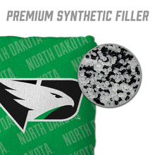 North Dakota Fighting Hawks Cornhole Bags  4 Pack - Green