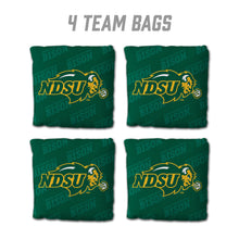 North Dakota State Bison Cornhole Bags  4 Pack - Green