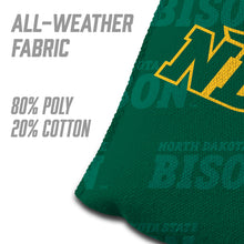 North Dakota State Bison Cornhole Bags  4 Pack - Green