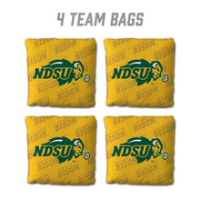 North Dakota State Bison Cornhole Bags  4 Pack - Yellow