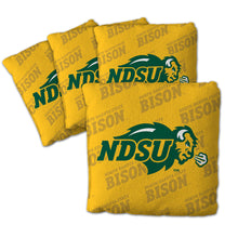 North Dakota State Bison Cornhole Bags  4 Pack - Yellow