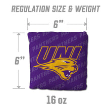 Northern Iowa Panthers Cornhole Bags  4 Pack - Purple