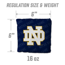 Notre Dame Fighting Irish Cornhole Bags  4 Pack - Blue
