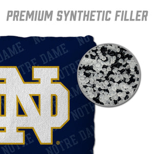 Notre Dame Fighting Irish Cornhole Bags  4 Pack - Blue