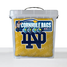 Notre Dame Fighting Irish Cornhole Bags 4 Pack - Gold