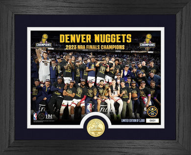 Denver Nuggets 2023 NBA Champs Celebration Photo Mint