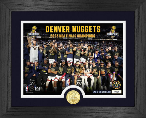 Denver Nuggets 2023 NBA Champs Celebration Photo Mint