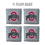 Ohio State Buckeyes Cornhole Bags 4 Pack - Gray