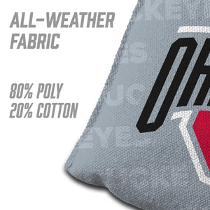 Ohio State Buckeyes Cornhole Bags 4 Pack - Gray