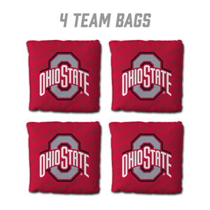 Ohio State Buckeyes Cornhole Bags 4 Pack - Red