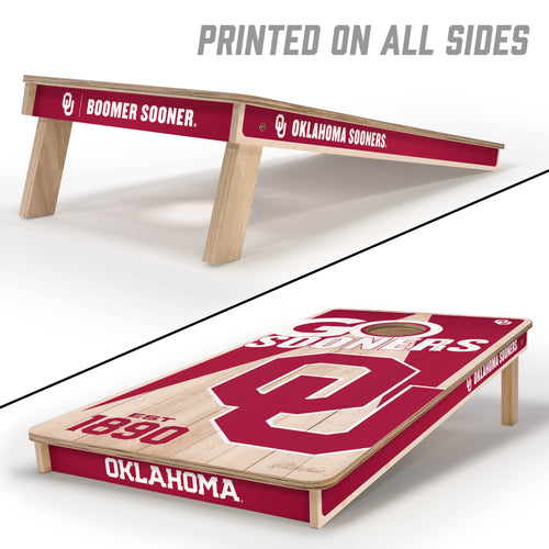 Oklahoma Sooners 2'x4' Cornhole Game with Bags