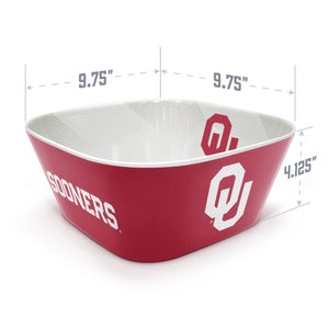 Oklahoma Sooners Large Party Bowl