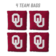 Oklahoma Sooners Cornhole Bags 4 Pack - Red
