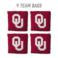 Oklahoma Sooners Cornhole Bags 4 Pack - Red