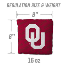 Oklahoma Sooners Cornhole Bags 4 Pack - Red