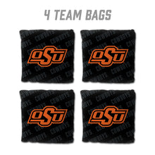 Oklahoma State Cowboys Cornhole Bags 4 Pack - Black