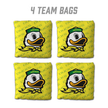 Oregon Ducks Cornhole Bags 4 Pack - Yellow