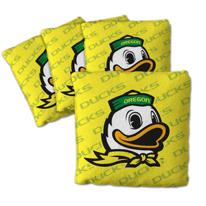 Oregon Ducks Cornhole Bags 4 Pack - Yellow