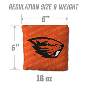 Oregon State Beavers Cornhole Bags 4 Pack - Orange