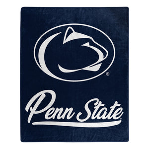 Penn State Nittany Lions Plush Throw Blanket -  50"x60"