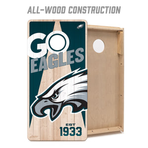 Philadelphia Eagles 2'x4' Cornhole Game with Bags