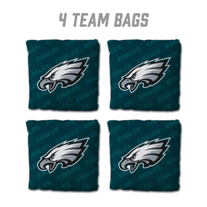 Philadelphia Eagles Cornhole Bags 4 Pack - Green