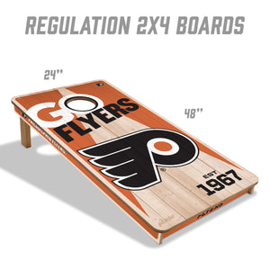 Philadelphia Flyers 2'x4' Cornhole Game with Bags