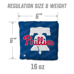 Philadelphia Phillies Cornhole Bags - 4 Pack - Blue