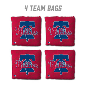 Philadelphia Phillies CornholeBags - 4 Pack - Red