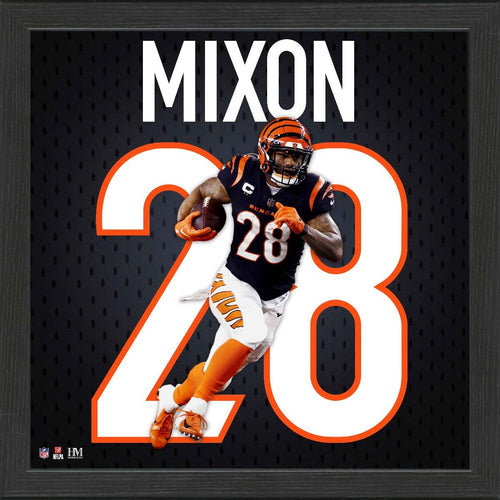 Joe Mixon Cincinnati Bengals Impact Jersey Frame