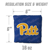 Pittsburgh Panthers Cornhole Bags 4 Pack - Blue