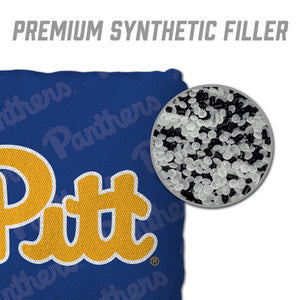 Pittsburgh Panthers Cornhole Bags 4 Pack - Blue