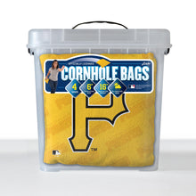 Pittsburgh Pirates Cornhole Bags - 4 Pack - Yellow