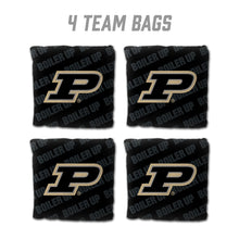 Purdue Boilermakers Cornhole Bags 4 Pack - Black