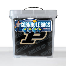Purdue Boilermakers Cornhole Bags 4 Pack - Black