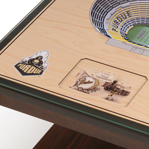 Purdue Boilermakers 25-Layer StadiumViews Lighted End Table - Rose-Ade Stadium