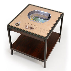 Purdue Boilermakers 25-Layer StadiumViews Lighted End Table - Rose-Ade Stadium