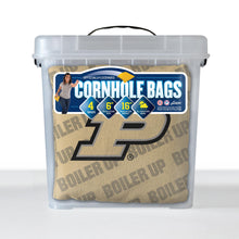 Purdue Boilermakers Cornhole Bags 4 Pack - Gold
