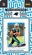 2023 Carolina Panthers Panini Donruss Team Set