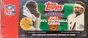 2001 Topps Football Complete Factory Set