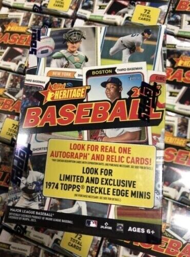 2023 Topps Heritage Baseball Blaster Value Box