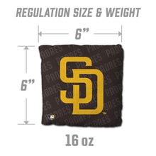 San Diego Padres CornholeBags - 4 Pack - Brown