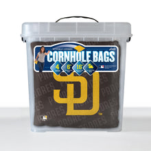 San Diego Padres CornholeBags - 4 Pack - Brown