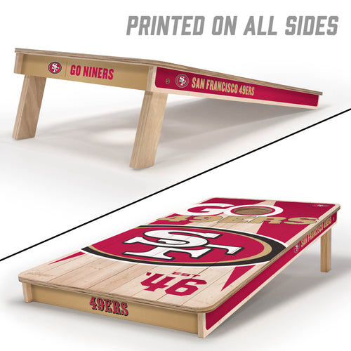 San Francisco 49ers 2'x4' Cornhole Game with Bags