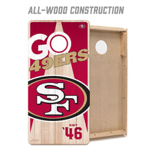 San Francisco 49ers 2'x4' Cornhole Game with Bags