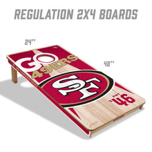 San Francisco 49ers 2'x4' Cornhole Game with Bags