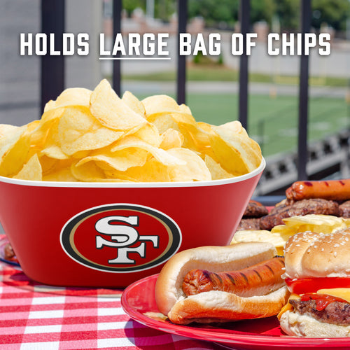 San Francisco 49ers Large Party Bowl