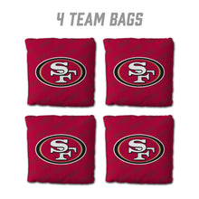 San Francisco 49ers Cornhole Bags 4 Pack - Gold