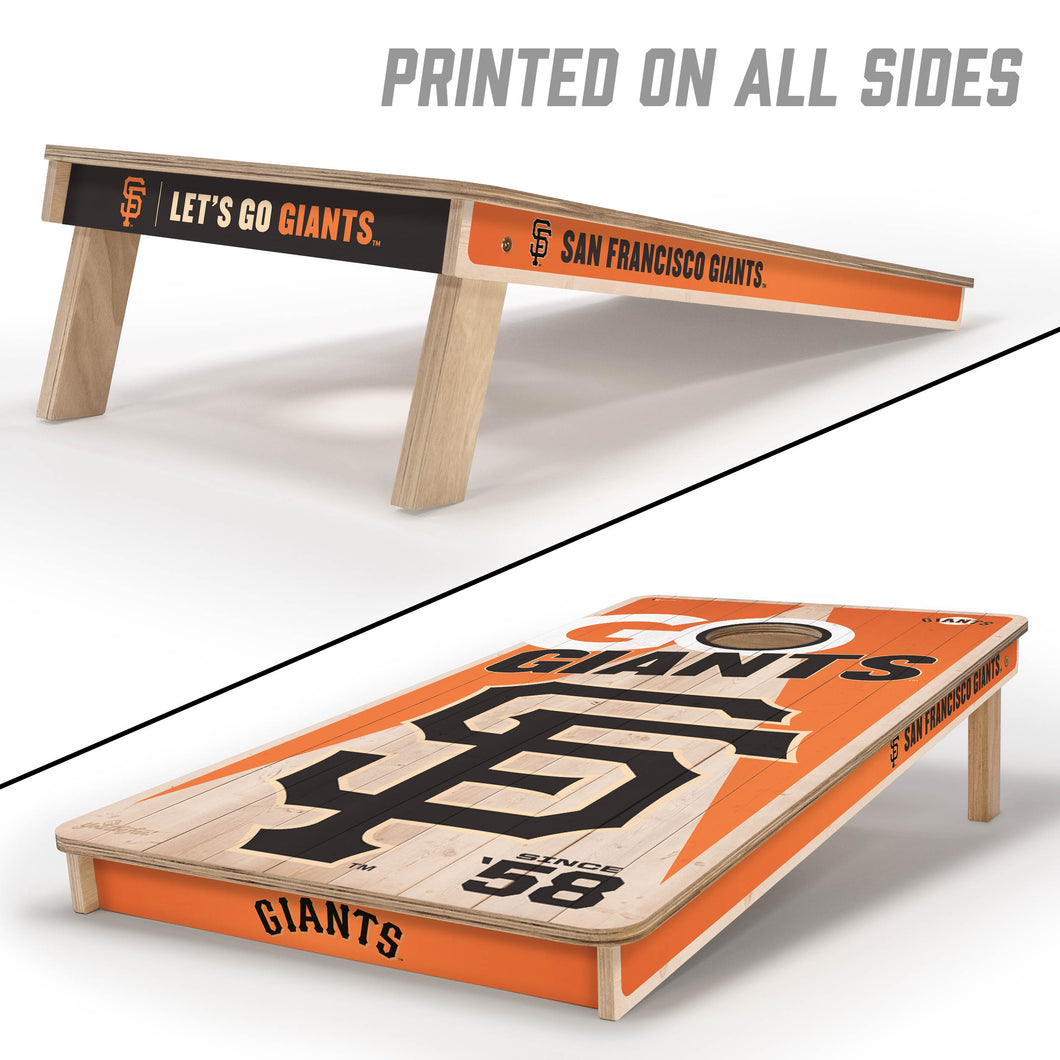 San Francisco Giants 2'x4' Cornhole Game with Bags